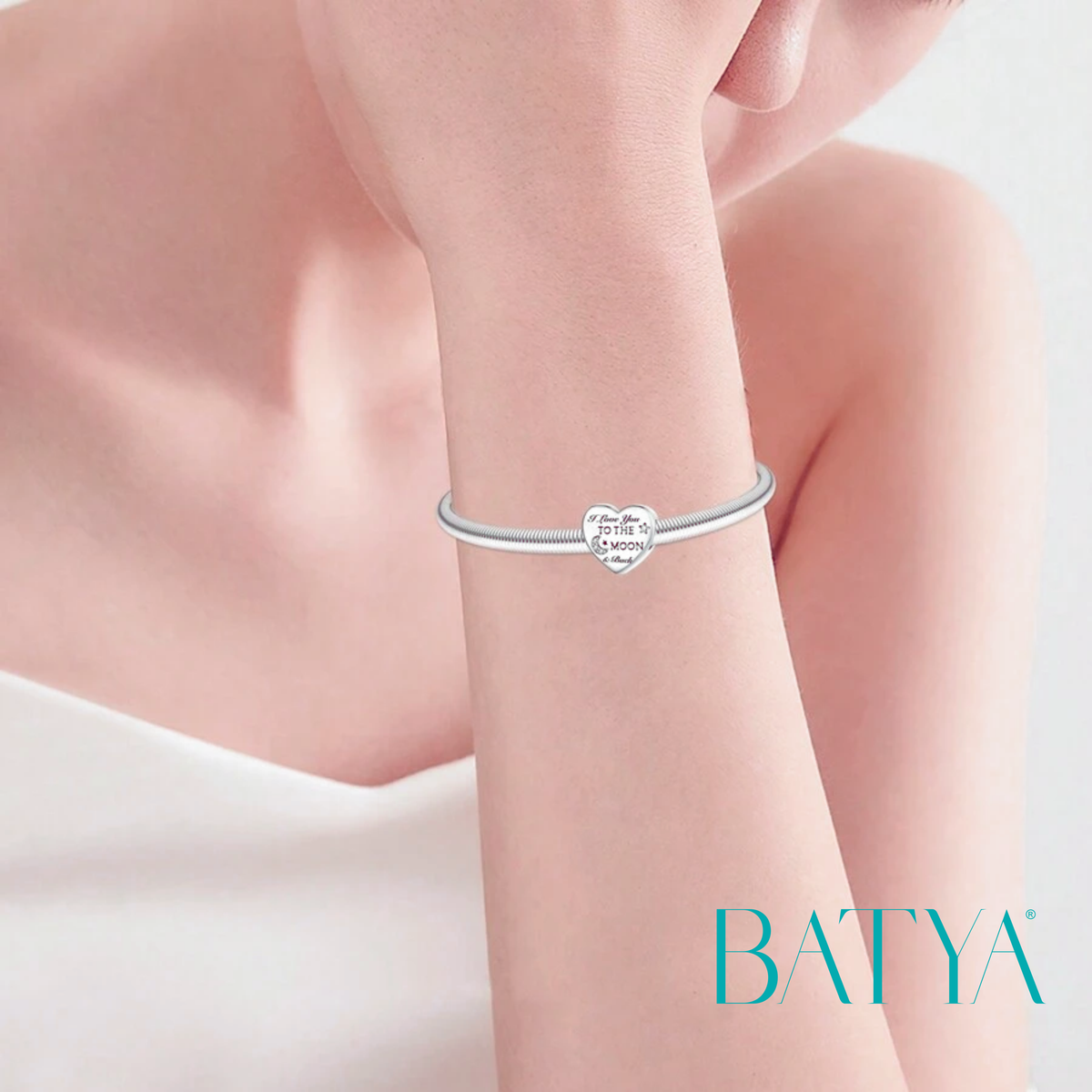 Pingente "Eu Amo-te Até à Lua e Volta"