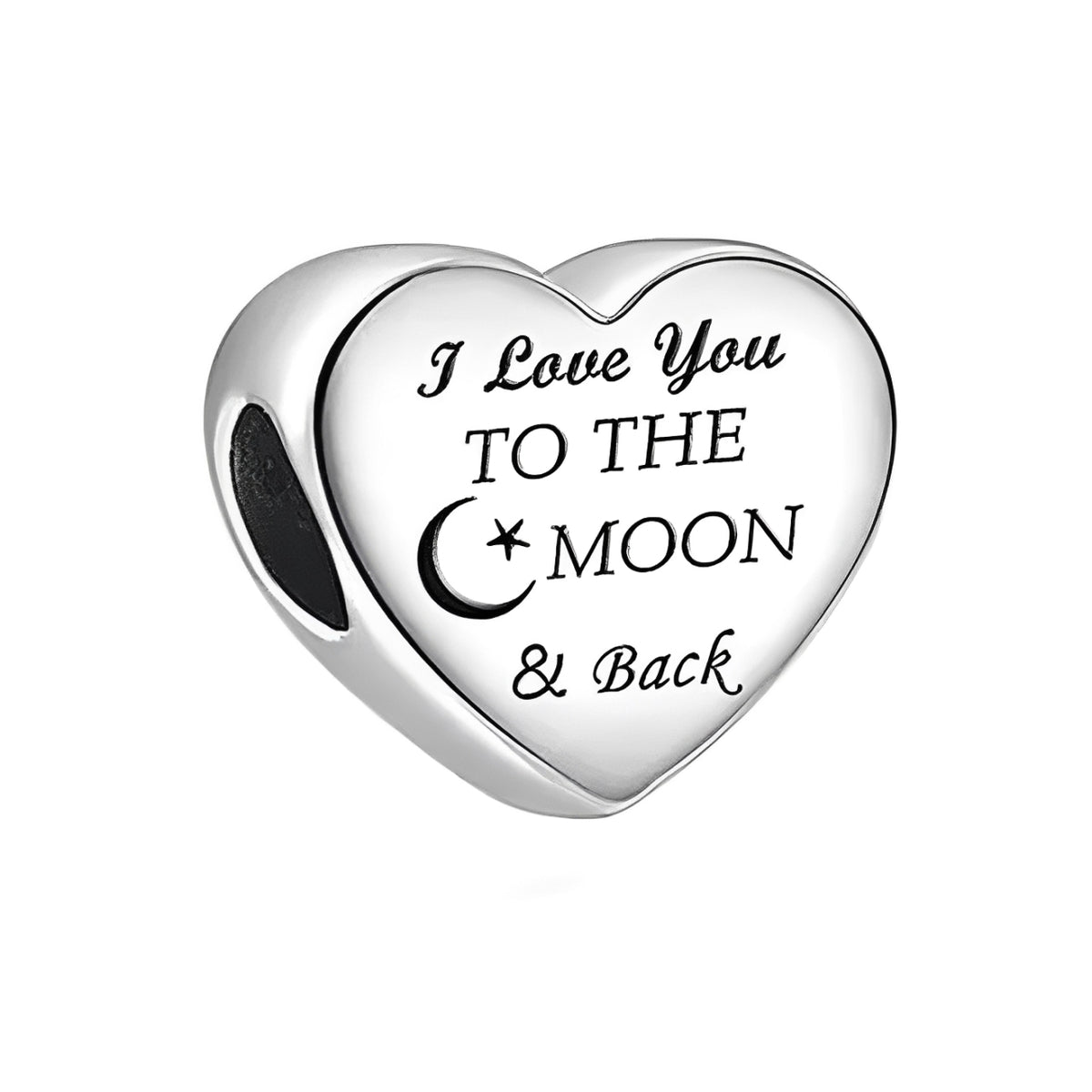 Pingente "Eu Amo-te Até à Lua e Volta"