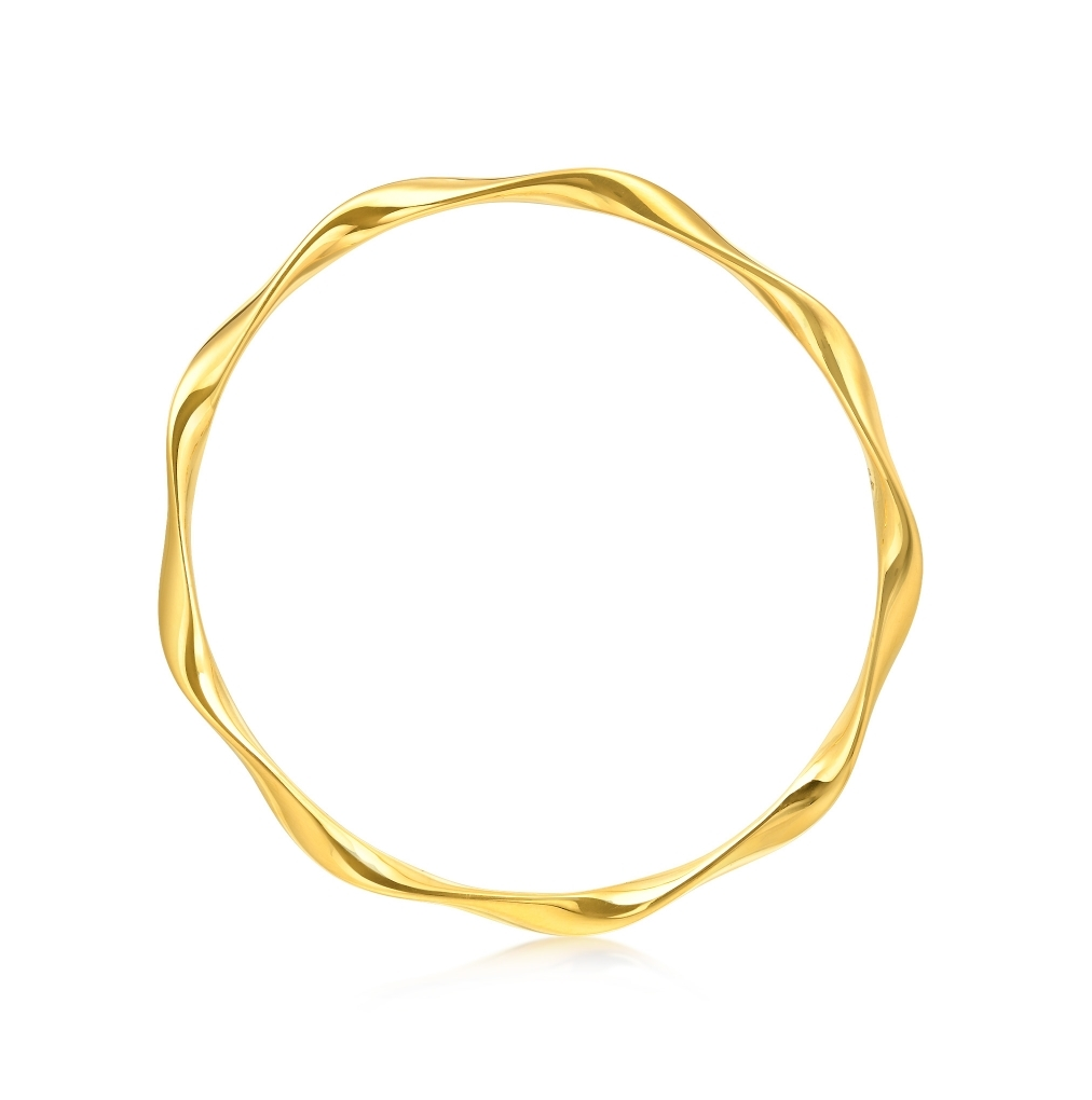 Pulseira de ouro feminina - Ouro 18K amor infinito