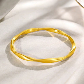 Pulseira de ouro feminina - Ouro 18K amor infinito