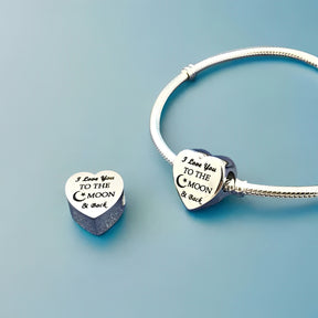 Pingente "Eu Amo-te Até à Lua e Volta"