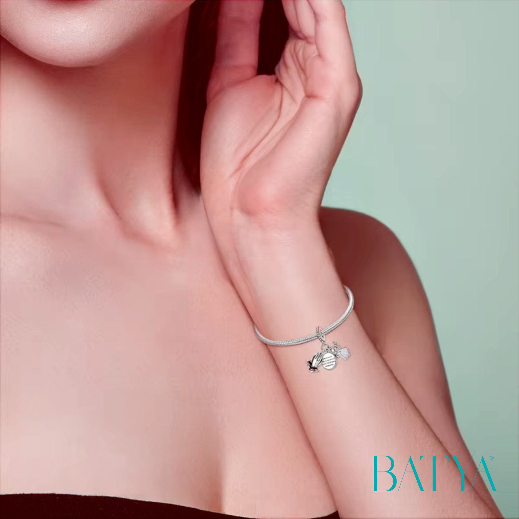 Pingente Encanto de Te Ter no Meu Coração