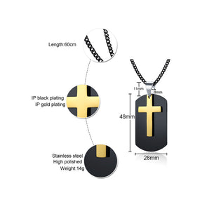 Stainless Steel Cross Pendant