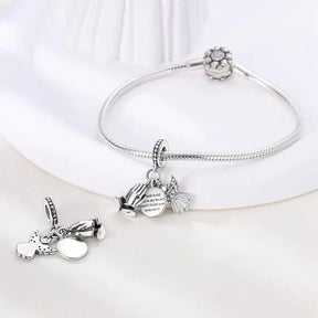 Pingente Encanto de Te Ter no Meu Coração